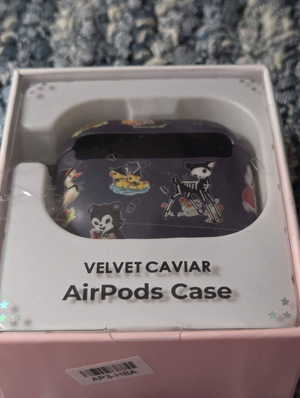 Velvet Caviar Rare Halloween Animals Black Airpods Case New In Box